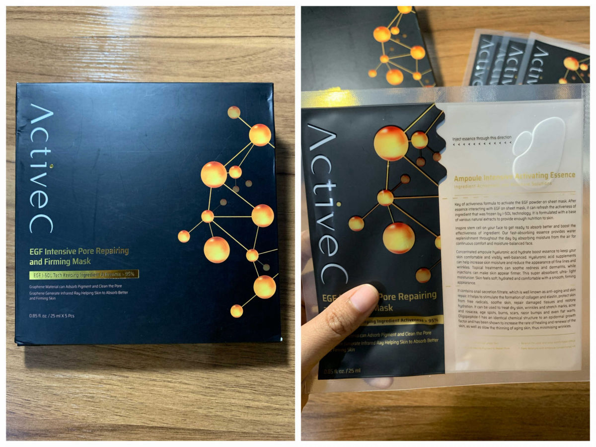 [Review] Sheet Mask Pembersih Pori dari Active C