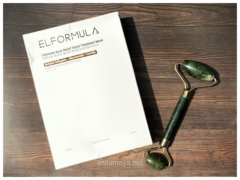 [Review] Elformula Intensive Acne Relief Facial Treatment Mask